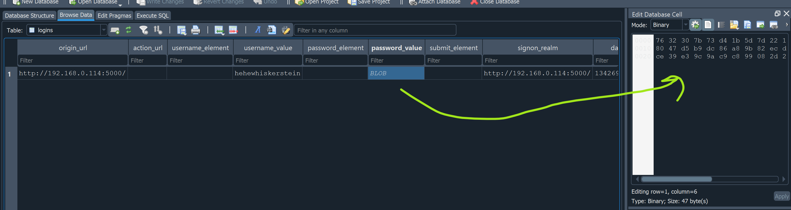 Login Data